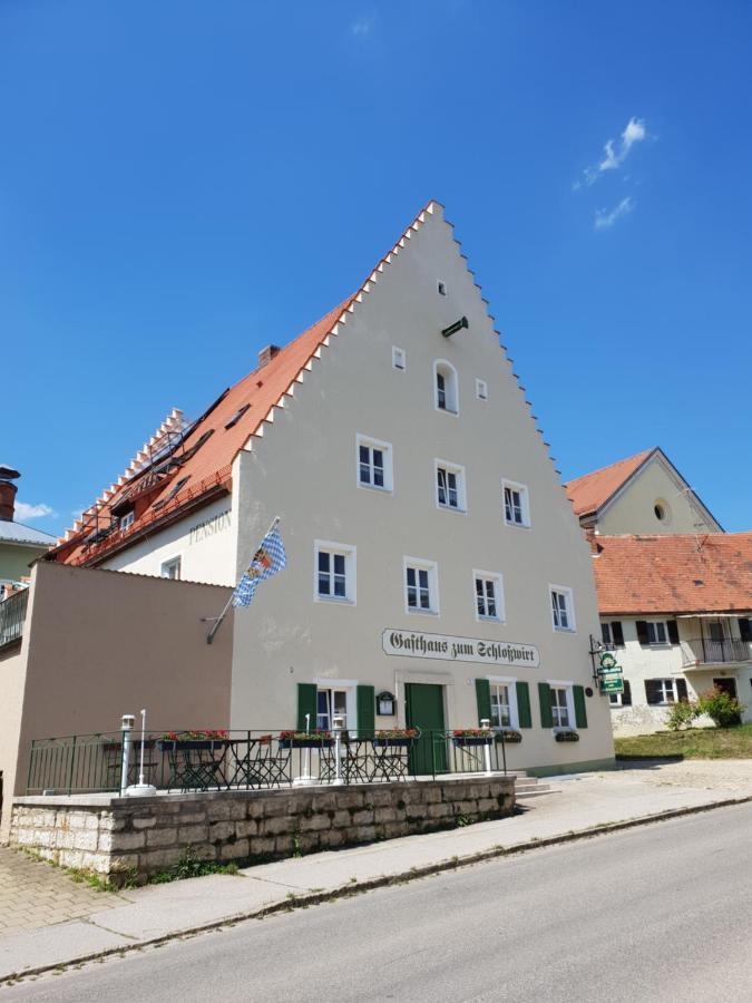 Hotel Gasthaus Zum Schlosswirt Dietfurt Exterior foto